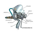 Máquina de pulverização picada - pistola de pulverização